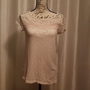 LC Lauren Conrad sheer top
